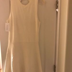 Theory white dress